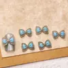 Acessórios de Nail Art Laço Estilo Chanel Tendência Laços Pequenos Decorações de Unha de Resina Atacado