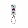 Funda de teléfono de bebé llorando con lunares estilo caricatura coreana, adecuada para Apple 17 Pro Max, lindo iPhone 16, 15P con asa