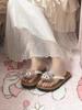 Chanclas de Lunares Estilo Hada Suave para Mujer 2025 Verano Nuevo Vacaciones en la Playa Sandalias Super Hada de Suela Blanda