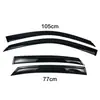 Viseras Solares y de Lluvia Acrílicas para Coche para Modelos Honda Civic 06-25, Deflectores de Lluvia, Accesorios de Modificación