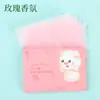 100 Peças de Lenços Absorventes de Óleo para o Rosto Portátil Retrátil Perfumado Papel Facial Absorvente de Óleo Controle de Oleosidade Facial Ferramentas de Maquiagem