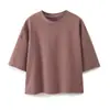 Ropa Europea y Americana Transfronteriza para Mujer AliExpress Venta Caliente Moda Terciopelo Acanalado Manga Corta + Conjunto de Shorts de Terciopelo