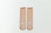 Calcetines de cristal de verano ultradelgados transpirables con dispensador en la suela calcetines de moda para mujer cómodos simples paquete de 5 pares tubo para adultos