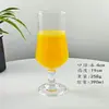 Copo Moderno em Formato de Tulipa, Copo Criativo para Cerveja Artesanal com Cintura Marcada, Copo para Bebidas de Suco, Copo Alto Multifuncional para Sobremesas e Milkshakes