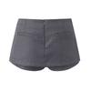 Doce e Apimentado Moda Terno Curto Falso de Duas Peças Saia Quadril Feminino Verão Cintura Baixa Slim Saia A-line S20423