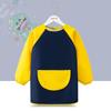 Roupas de pintura infantil, macacão impermeável antissujeira, avental de pintura para bebê, jardim de infância, manga comprida, babador de jantar antivestido