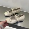 Sapatos Mary Jane Ballet com Laço Delicado 2026 Nova Coleção Primavera Estilo Fada para Combinar com Saias para Mulheres