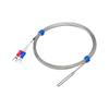 Sonda termopar sensor de temperatura de acero inoxidable sonda pequeña tipo K procesamiento bajo demanda