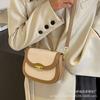 Bolso Pequeño de Diseño de Nicho para Mujer 2026 Nuevo Color de Moda Bloqueo de Color Bolso de Hombro Celebridad de Internet Más Vendido Bolso Cruzado Pequeño