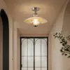 Lámpara de Techo Estilo Vintage Crema para Pasillo Balcón Modelo Nuevo 2026 para Entrada Pasillo con un Ambiente de Alta Gama para Vestidor