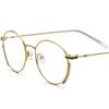 Montura de gafas de titanio puro hecha a mano montura delgada gafas ópticas de moda gafas planas montura de gafas redonda retro fabricantes de gafas disponibles