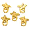 Acessórios DIY Dragão Vintage Liga Pingente Pulseira Colar Chaveiro Acessórios Decorativos Pingente D818