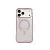 Funda Magnética Transparente de Cristal de Hielo para Teléfono Adecuada para Apple 17PROMAX Moderna 16 Gama Alta 15 Acrílico 13/14