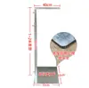Soporte de Tablero Kt para Bodas, Soporte para Luz de Relleno, Soporte para Bandera Publicitaria, Soporte para Pantalla de Proyección, Engrosado y Altura Ajustable