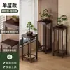 Estante de flores casero estilo chino, tipo de pie para sala de estar, nuevo estilo 2025, estante de flores interior multicapa, tendedero de flores, estante de almacenamiento