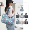 Nuevo bolso de hombro casual para mujer, gran capacidad, para viaje, impermeable, ligero, estampado, bolso de mano para mamá, tote, bolso para mujer