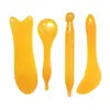 Tabla de Masajeador Raspador de Cera de Abeja de Resina, Raspador Pequeño para Masaje Facial, de Cuello y Cintura, Palo de Masaje Facial, Cuidado Facial