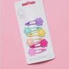 Japonês e coreano Hyuna Girl Candy Paint BB Clip Bonito Estrela de cinco pontas Grampo de cabelo infantil Grampo lateral Pequeno conjunto de grampos de cabelo