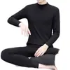 Stock de fábrica Conjunto de Ropa Interior Térmica de Invierno para Hombre Doble Cara De Rong Auto-Calentable Ropa Interior de Otoño para Jóvenes y Adultos