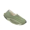 Pantuflas de Algodón Impermeables Interestelares Bolso para Mujer Tacón 2025 Nuevo Zapatos de Algodón Cálidos para Interior Hogar Pantuflas de Felpa Invierno para Mujer