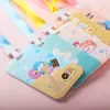 Funda protectora linda para tarjeta de autobús, insignia de tarjeta de comida para estudiantes, permiso de trabajo, certificado de control de acceso para exhibición en el campus, cubierta de tarjeta de fábrica, tarjeta de puerta