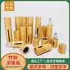 Bambú 3ml 5ml 10ml Frascos Roll-on al por Mayor Frascos de Aceite Esencial Frascos dispensadores de Aceite Esencial de Bambú Perfume Natural