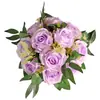 Venda Quente Transfronteiriça Castiçal de Rosa Decoração de Mesa Casamento Decoração de Feriado Ano Novo Decoração de Casa