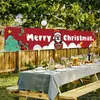 Banderas Navideñas Transfronterizas, Banderines, Decoraciones para Eventos Festivos, Telas para Colgar de Fondo, Banderines Coloridos para Atmósfera Interior, Fábrica Personalizada