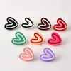 Botones de Plástico Coloridos de Fresa Corazón Animal Caricatura Linda Botones Altos Decorativos para Suéter Cardigan de Niños