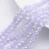Contas de Bola de Flor Transfronteiriças 8mm Jade de Porcelana Gelatinosa Cor AB Cristal Redondo Multifacetado Contas Soltas DIY Colar Acessórios de Joias com Contas