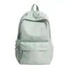 Bolso de hombro doble transfronterizo mochila escolar bordada mochila de viaje ligera repelente al agua para viajes cortos mochilas para estudiantes de secundaria y preparatoria