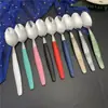 Fabricante Conjunto Personalizado de Faca, Garfo e Colher de Cores Misturadas para América do Sul, Europa e América, Conjunto de 12 Peças, Conjunto de 16 Peças, Conjunto de 24 Peças, Conjunto de Talheres de Aço Inoxidável