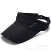 Chapéu Novo Chapéu Masculino de Verão Protetor Solar Secagem Rápida Chapéu de Malha Chapéu de Aba Vazia Chapéu de Sol para Exterior Venda Quente Transfronteiriça
