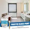 Recubrimiento de Vidrio Esmerilado Jue Fish para Puertas y Ventanas, Bloqueador de Luz, Mate, Textura Translúcida, Recubrimiento de Vidrio Fácil de Limpiar
