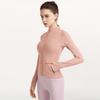 Nueva Chaqueta Deportiva de Primavera Top Deportivo Chaqueta Ajustada Cierre Exterior para Correr Yoga Ropa de Entrenamiento Ropa de Entrenamiento Mujeres