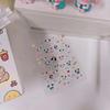 Stickers de dibujos animados de alto valor gran colección de stickers decorativos de tarjetas goo súper lindos estudiante escritorio pluma transparente impermeable