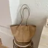 Bolso de Viaje para Mujer 2026 Nuevo Verano Alta Apariencia Simple Elegante Estilo Coreano Bolso de Hombro Individual Bolsa Tote de Gran Capacidad para Viaje
