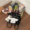 Mochila Nova de Cachorrinho Fofo 2025 Feminina Versátil Mochila Ins Bolsa de Ombro Bolsa Casual para Viagem e Trabalho Multifuncional