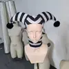Moda Masculina Gótica Nueva Tendencia Estilo Callejero Ins Diseño Personalizado Gorro de Punto Color Block Ropa Transfronteriza Y2K