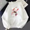 Moletom com capuz para casal tamanho plus size forrado com fleece Wanye suéter com capuz tamanho europeu moletom de anime