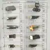 Ganchillo para Botones Clip Hebilla Abrigo Noble de Piel de Visón Hebilla de Pico de Pato Correa Clip Shangxinh