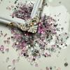 Caperucita Roja Mismo Arte de Uñas Grava Irregular Japonés Joyería para Uñas Cristal de Colores Tormenta de Uñas Minerales Venta al por Mayor
