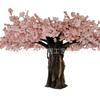 Ramas Simuladas de Flor de Cerezo, Ramas de Flor de Durazno, Decoraciones de Pared para Bodas y Año Nuevo, Hojas Verdes de Árbol Artificial, Enredaderas, Flores, Arreglo de Boda con Tubo