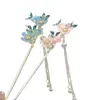 Horquilla Antigua para Mujer Estilo Chino de Gama Alta Accesorios Hanfu Accesorios para el Cabello Tocado Paso a Paso Cabello Horquilla Accesorios de Yiwu