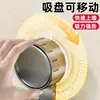 Suporte de secador de cabelo com ventosa, porta-papel higiênico para banheiro, à prova d'água, montado na parede sem furar, armazenamento multifuncional para secador de cabelo
