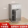 Gabinete de muestras de acero inoxidable gabinete de aditivos alimentarios escuela preescolar cocina escolar gabinete de almacenamiento de una puerta con cerradura