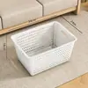 Cesta de almacenamiento para artículos varios y bocadillos transfronterizos, caja organizadora de juguetes, cesta de almacenamiento para gabinete doméstico, cesta perforada para almacenamiento de verduras de cocina