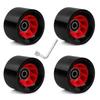 58*39 patines de ruedas de doble fila accesorios patines de velocidad ruedas 95A ruedas roscadas patines de ruedas de doble fila de cuatro ruedas ruedas de PU