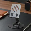 Soporte de Teléfono Giratorio 360 Grados de Metal, Soporte Plegable de Escritorio para Tablet, Soporte para Personas Perezosas, Regalo Promocional para Aperturas de Negocios