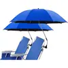 Silla de Playa Portátil Sombrilla de Camping Abrazadera de Dirección 360° Sombrilla